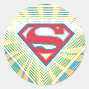 Adesivo Logotipo da Supergirl Groovy