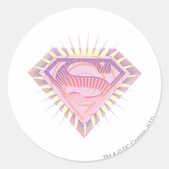 Adesivo Logotipo da Supergirl Rad (Frente)