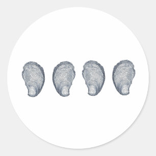 Adesivo Logotipo das ostras