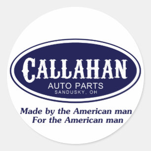 Adesivo Logotipo das peças de automóvel de Callahan