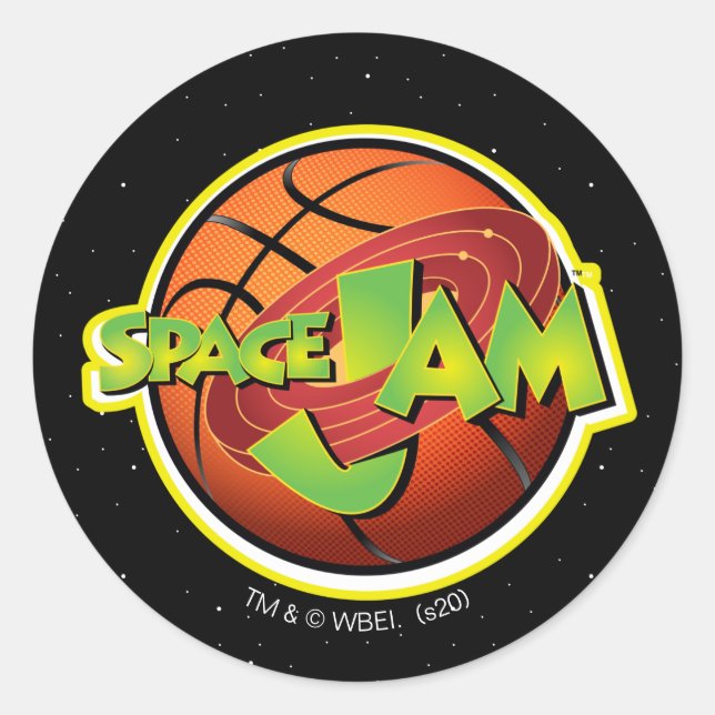 Adesivo Logotipo de basquete SPACE JAM™ (Frente)
