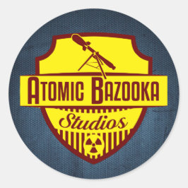 Adesivo Logotipo de Bazoka Atômica