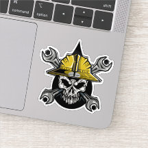 logotipo de caveira roughneck