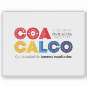 Adesivo Logotipo de Coacalco de Berriozábal, México