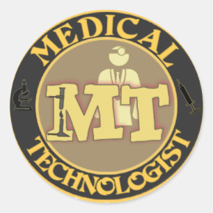 ADESIVO LOGOTIPO DE CRACHÁ MT - TECNOLOGISTA DE MEDICINA -