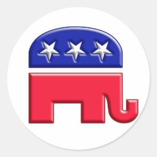 Adesivo Logotipo de Elefante GOP