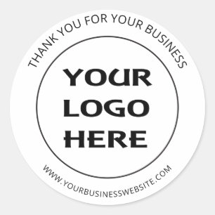 Adesivo Logotipo de empresa personalizado Seu logotipo aqu