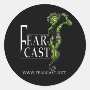 Adesivo Logotipo de FearCast Harvey