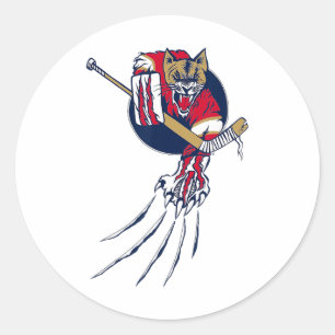 Adesivo Logotipo de Garras de Hockey do Leão Pantera Puma