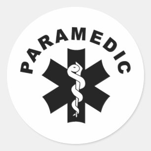 Adesivo Logotipo de resgate EMS paramédico