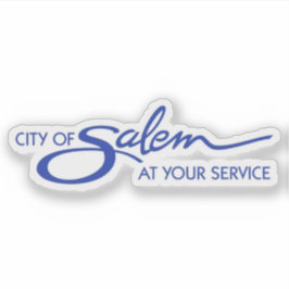 Adesivo Logotipo de Salem, Oregon, EUA