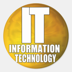 ADESIVO LOGOTIPO DE TI - TECNOLOGIA DA INFORMAÇÃO
