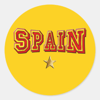 Adesivo Logotipo de uma estrela da espanha