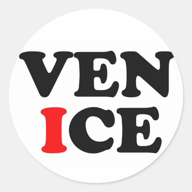 ADESIVO LOGOTIPO DE VENICE (Frente)