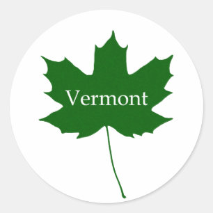 Adesivo Logotipo de Vermont EUA (bordo de açúcar)