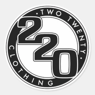 Adesivo Logotipo de vestuário 220
