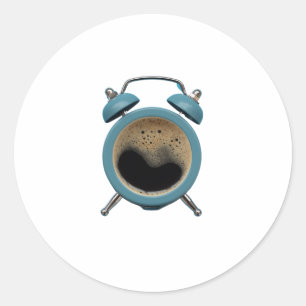 Adesivo Logotipo do alarme de café