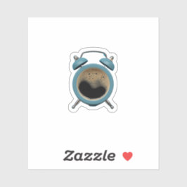 Adesivo Logotipo do alarme de café