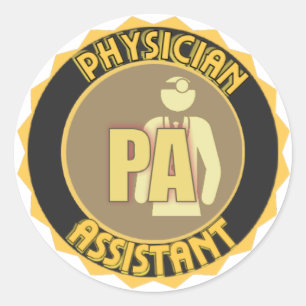 ADESIVO LOGOTIPO DO ASSISTENTE MÉDICO PA