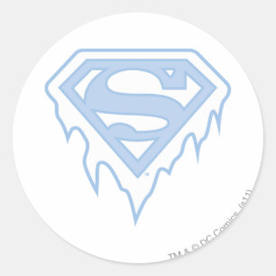 Adesivo Logotipo do azul de Supergirl