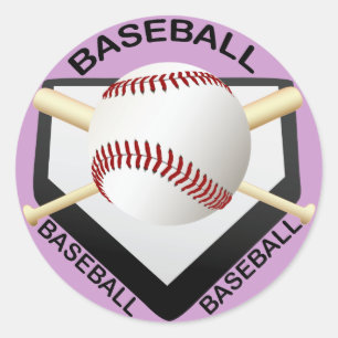 ADESIVO LOGOTIPO DO BASEBOL