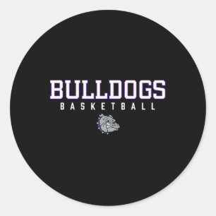 Adesivo Logotipo do Brownsburg Bulldogs Sketll Hs