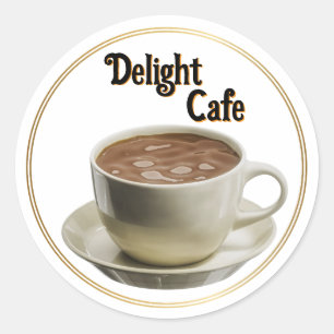 Adesivo Logótipo do café