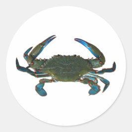 Adesivo Logotipo do caranguejo azul-atlântico