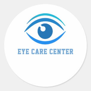 Adesivo 👁 Logotipo do Centro de Cuidados com os Olhos Clí