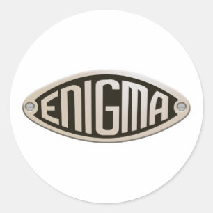 Adesivo Logotipo do disjuntor de códigos Enigma wwii