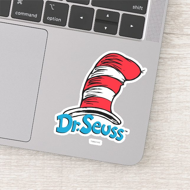 Adesivo Logotipo do Dr. Seuss Hat (Detalhe)