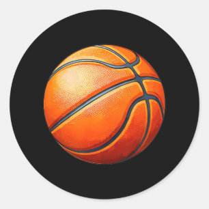 Adesivo Logotipo do esporte de basquetebol