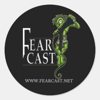 Adesivo Logotipo do FearCast Harvey