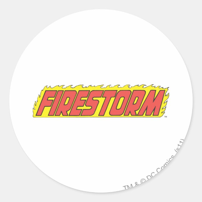 Adesivo Logotipo do Firestorm (Frente)