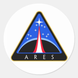 Adesivo Logotipo do foguete Ares NASA