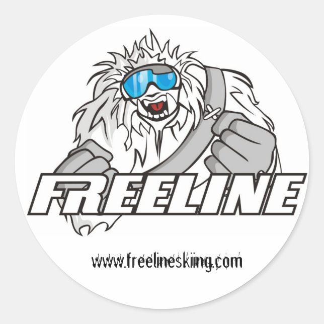 Adesivo Logotipo do grupo FreeLine (Frente)