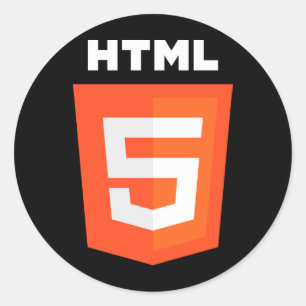 Adesivo Logotipo do HTML 5