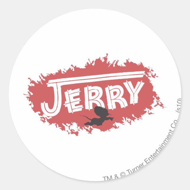 Adesivo Logotipo do Jerry Silhouette (Frente)