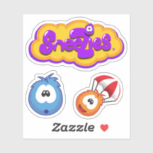 Logotipo do Jogo Sneezies com Sneezies Bônus