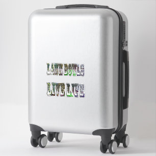 Adesivo Logotipo do Live Life dos Bowls