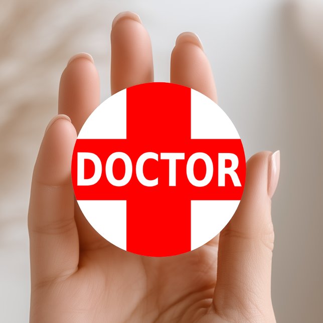 Adesivo Logotipo do Médico (Criador carregado)