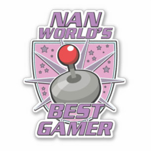 Adesivo Logotipo do melhor jogador do mundo Nan