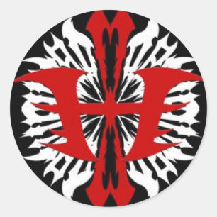 Adesivo logotipo do oficial do desgaste duro do metal