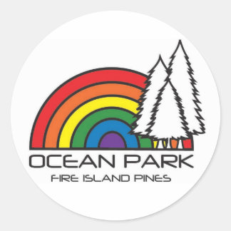 Adesivo logotipo do parque oceano