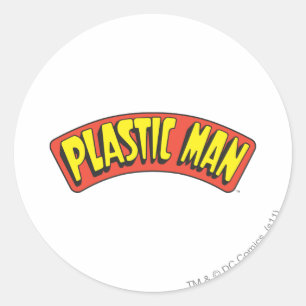 Adesivo Logotipo do Plastic Man