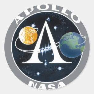 Adesivo Logotipo do Programa Apolo