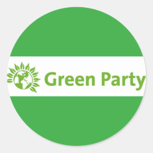 Adesivo Logotipo do Reino Unido do Partido Verde
