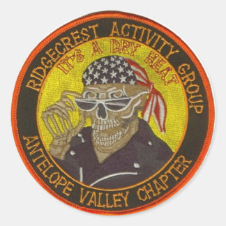 Adesivo Logotipo do Ridgecrest HOG