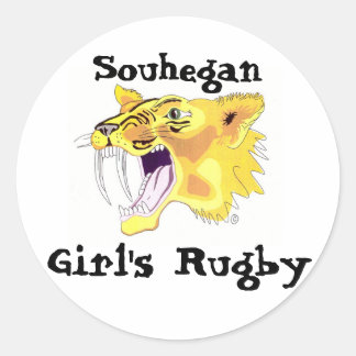 Adesivo logotipo do sabre shs, Souhegan, Rapariga Rugby 2