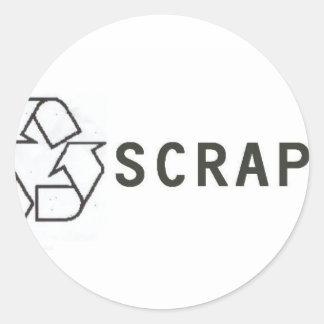 ADESIVO LOGOTIPO DO SCRAP